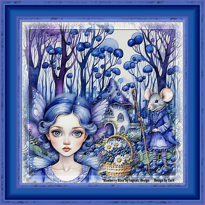 AI "Blueberry Bliss" by Tagcatz Design
