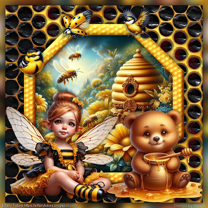 Juni 25_"Bee-Lieve" by Elfairy Tubes