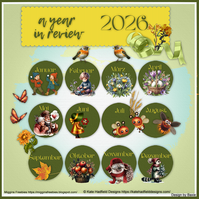 Januar 26_Template "Year in Review" by Kate Hadfield